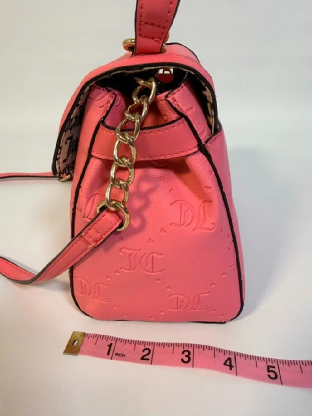 NWT Juicy Couture Pink Lemonade Crossbody Satchel